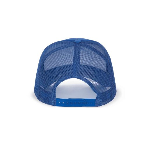 K-UP KP111 5 paneles kamionos mesh baseball sapka - royal blue színben