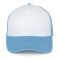 K-UP KP111 5 paneles kamionos mesh baseball sapka - white/dark blue sky színben