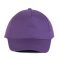 K-UP KP116 5 paneles pamut baseball sapka - purple színben