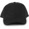 K-UP KP133 5 paneles Oeko-Tex baseball sapka - black színben