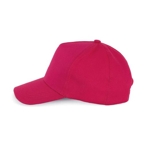 K-UP KP149 5 paneles gyerek baseball sapka pamutból - fuchsia színben
