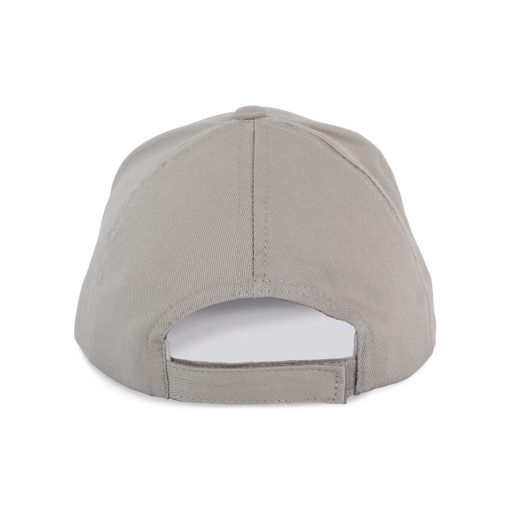 K-UP KP149 5 paneles gyerek baseball sapka pamutból - light grey színben