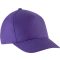 K-UP KP149 5 paneles gyerek baseball sapka pamutból - purple színben