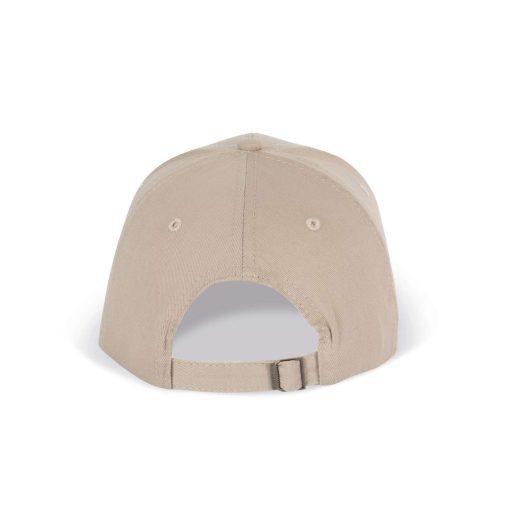 K-UP KP153 6 paneles kontrasztos baseball sapka - beige/white színben
