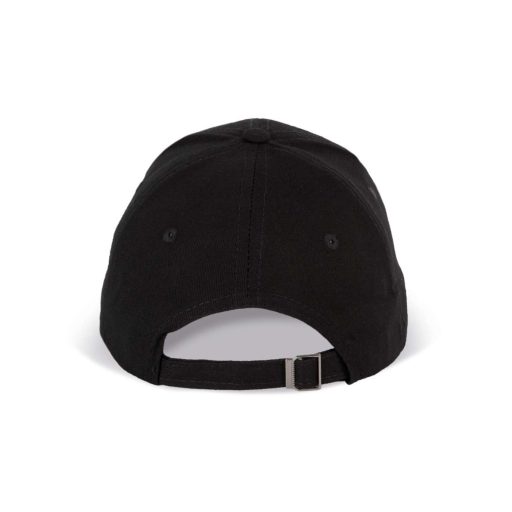 K-UP KP153 6 paneles kontrasztos baseball sapka - black/white színben