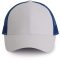 K-UP KP158 6 paneles hálós baseball sapka - white/royal blue színben