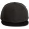 K-UP KP159 5 paneles snapback sapka - dark grey/black színben