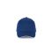 K-UP KP189 6 paneles kontrasztos pamut baseball sapka - royal blue/white színben