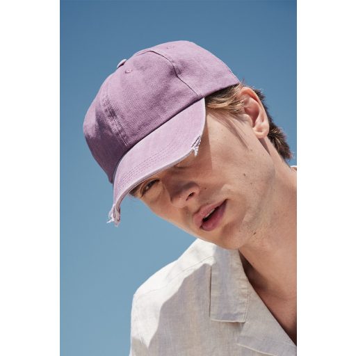 K-UP KP235 6 paneles kopott hatású baseball sapka