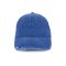 K-UP KP235 6 paneles kopott hatású baseball sapka - washed blue quartz színben