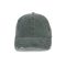 K-UP KP235 6 paneles kopott hatású baseball sapka - washed storm grey színben
