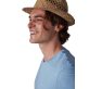 K-UP KP611 strand/fesztivál kalap növényi rostokból