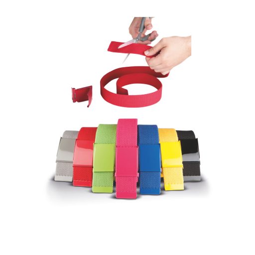 K-UP KP802 poliészter anyagú öv fémcsattal