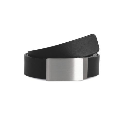 K-UP KP820 klasszikus bőr öv fémcsattal