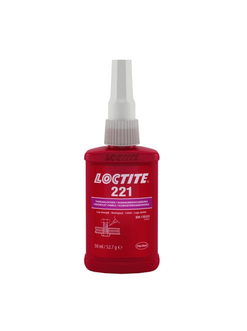 Loctite 221 kis szilárdságú csavarrögzítő 50 ml