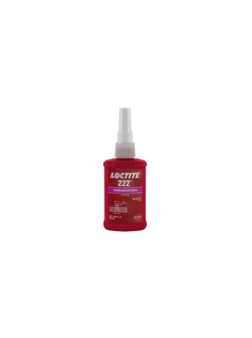 Loctite 222 kis szilárdságú csavarrögzítő 50 ml kiszerelésben