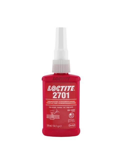 Loctite 2701 nagy szilárdságú csavarrögzítő 50 ml kiszerelésben