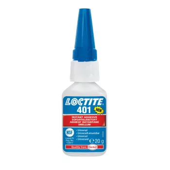   Loctite 401 folyékony pillanatragasztó 20 grammos kiszerelésben