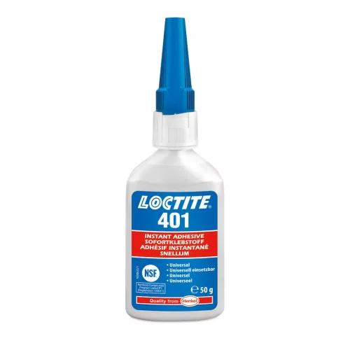 Loctite 401 folyékony pillanatragasztó 50 grammos kiszerelésben