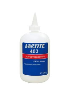 Loctite 403 nem kifehéredő pillanatragasztó 500 gr