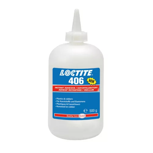 Loctite 406 pillanatragasztó 500 grammos kiszerelésben
