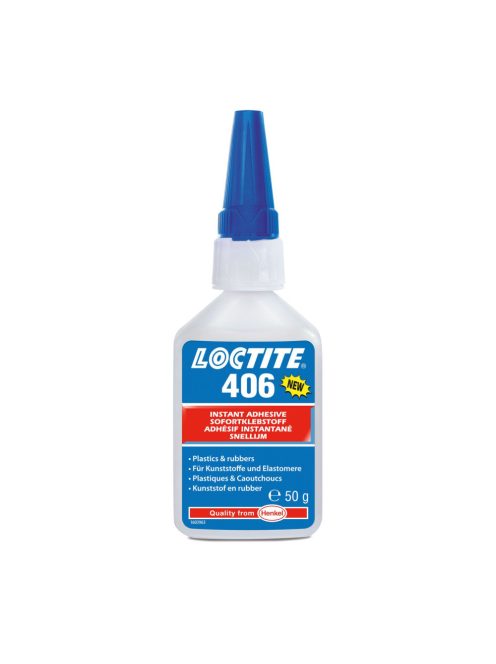 Loctite 406 pillanatragasztó 50 grammos kiszerelésben