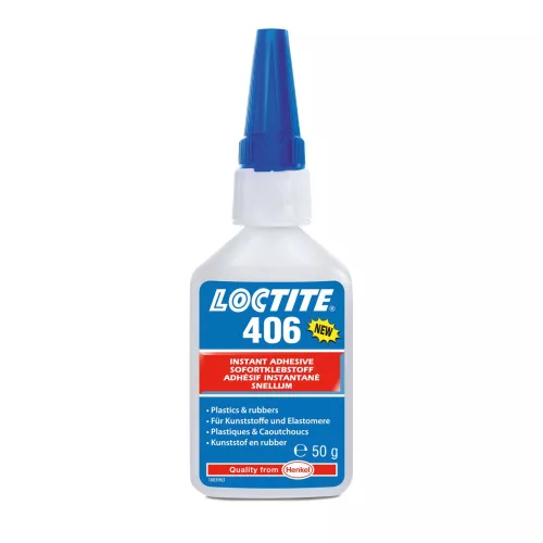 Loctite 406 pillanatragasztó 50 grammos kiszerelésben