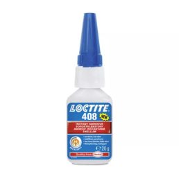   Loctite 408 nem kifehéredő, kapilláraktív pillanatragasztó műanyagokhoz 20 gr