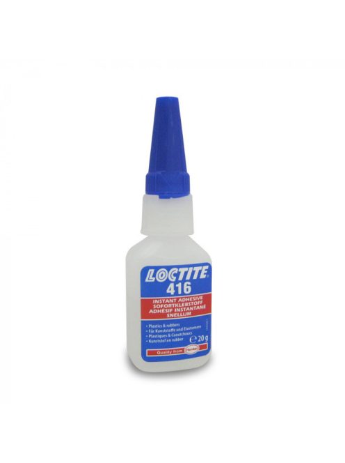 Loctite 416 nagy viszkozitású pillanatragasztó műanyagokhoz 20 gr