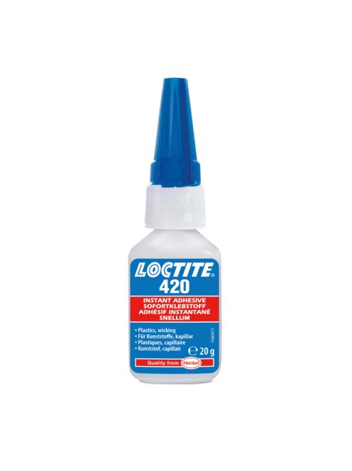 Loctite 420 kapilláraktív általános pillanatragasztó 20 gr