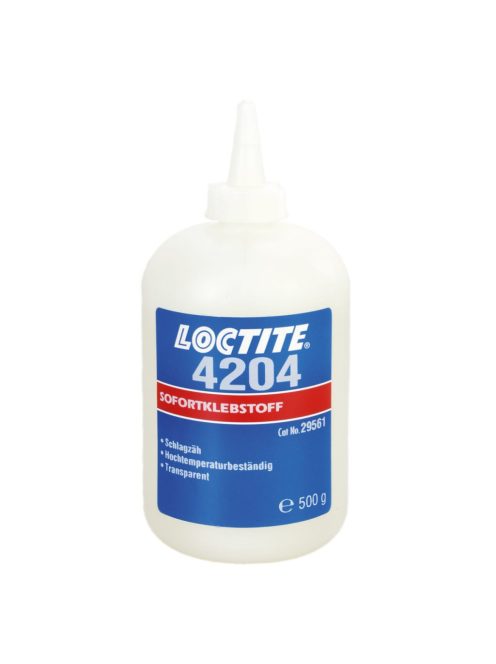 Loctite 4204 jó hő- és ütésállóságú pillanatragasztó 500 gr