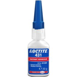Loctite 431 közepes viszkozitású pillanatragasztó 20 gr