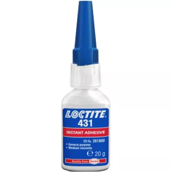Loctite 431 közepes viszkozitású pillanatragasztó 20 gr