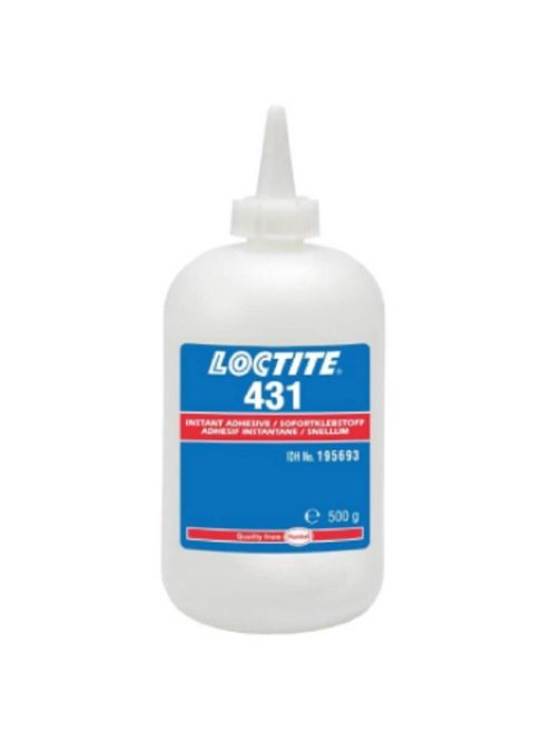Loctite 431 közepes viszkozitású pillanatragasztó 500 gr