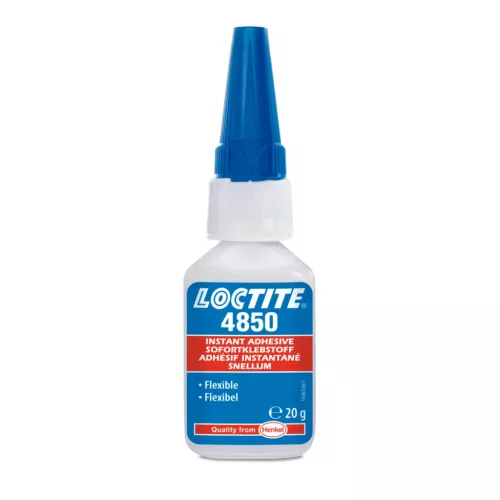 Loctite 4850 rugalmas, hajlítható, kis viszkozitású pillanatragasztó 20 gr