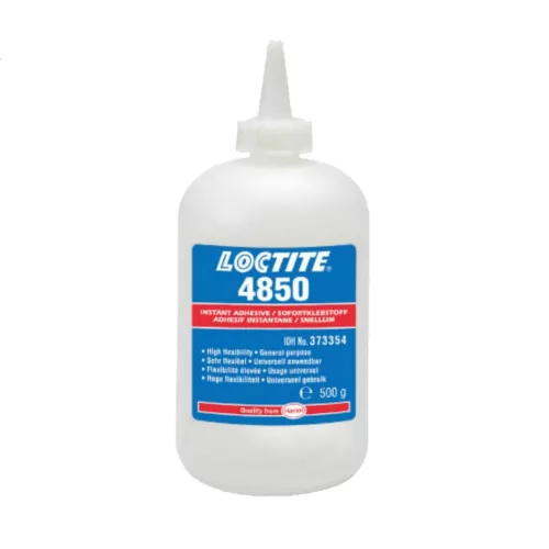 Loctite 4850 rugalmas, hajlítható, kis viszkozitású pillanatragasztó 500 gr