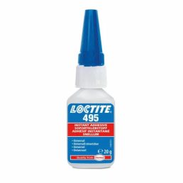   Loctite 495 általános felhasználású, kis viszkozitású pillanatragasztó 20 gr