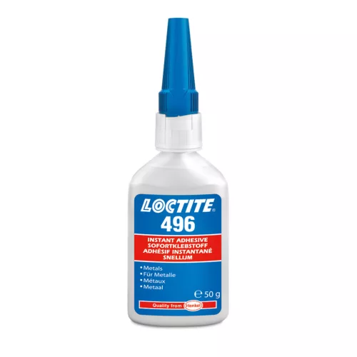 Loctite 496 pillanatragasztó fémek ragasztására 50 gr