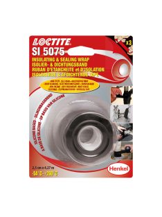   Loctite SI 5075 fekete színű önvulkanizáló szilikonszalag 4.27 m