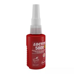   Loctite 5800 veszélyjel mentes hőálló felülettömítő, piros 50 ml