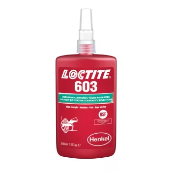   Loctite 603 nagy szilárdásgú csapágyrögzítő 250 ml kiszerelésben