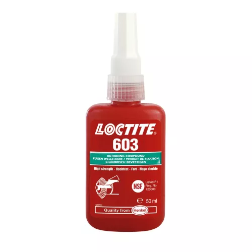 Loctite 603 nagy szilárdásgú csapágyrögzítő 50 ml kiszerelésben