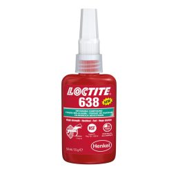   Loctite 638 nagy szilárdásgú hőálló csapágyrögzítő 50 ml kiszerelésben