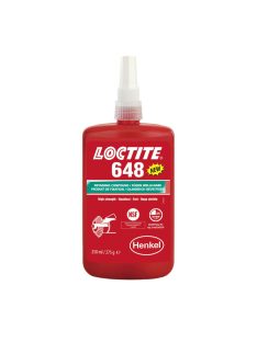   Loctite 648 nagy szilárdásgú hőálló csapágyrögzítő 250 ml kiszerelésben