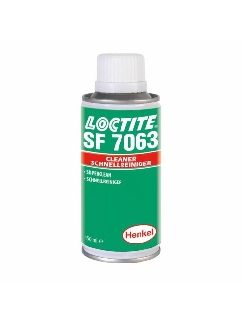Loctite SF 7063 Oldószer bázisú tisztító és zsírtalanító aeroszol 150 ml