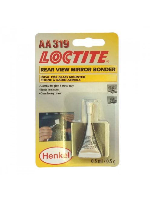 Loctite AA 319 visszapillantó tükör ragasztó 0.5 ml + háló