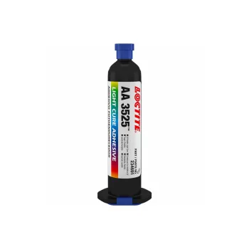   Loctite AA 3525 nagy viszkozitású, szívós, látható fényre is kötő UV ragasztó 25 ml