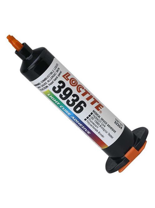 Loctite AA 3936 nagy viszkozítású, átlátszó, medical UV ragasztó 25 ml