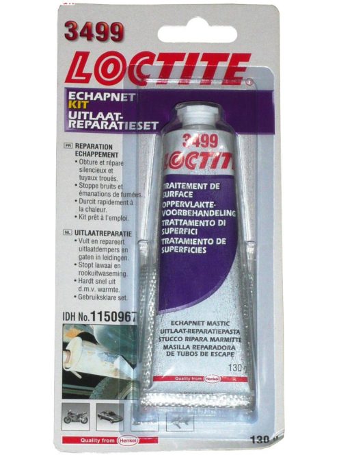 Loctite EA 3499 kipufogó javító, tömítő szett bandázshálóval 130 gr