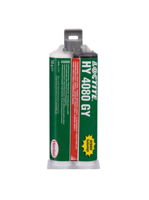Loctite HY 4080 GY szürke színű kétkomponensű hibrid ragasztó 50 ml